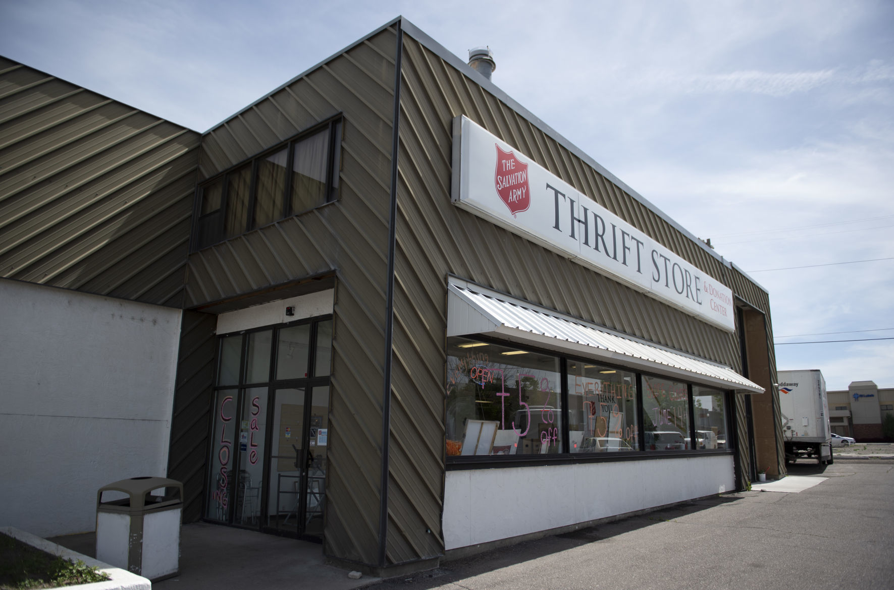 Salvation Army store closing